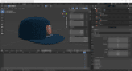 Blender workspace